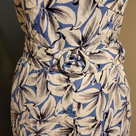 JONATHAN SIMKHAI Harper Floral sweetheart Jumpsuit - Picture 6 of 9